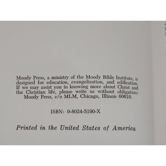 Matthew Henry Concise Commentary on the Whole Bible Moody Press Religious Book - Picture 4 of 5